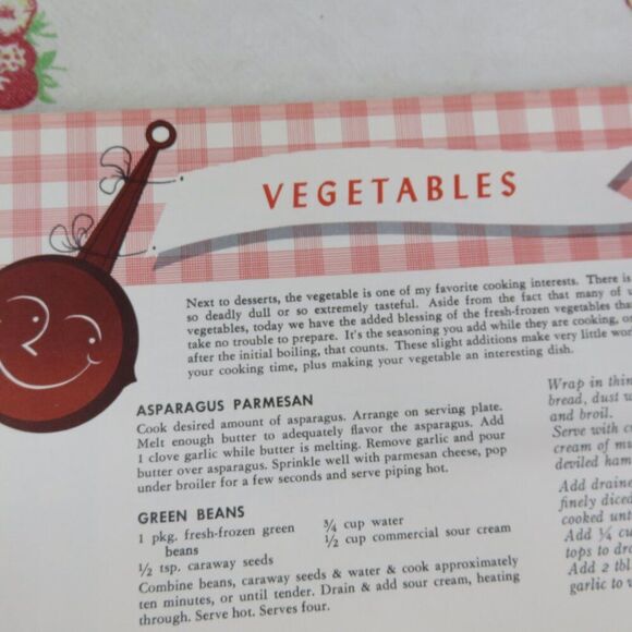 Clock Wise Time Saving Recipes for the Busy Homemaker 1953 by Barbara Gillard - Picture 5 of 10